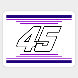 Tyler Reddick #45 2024 NASCAR Design Sticker